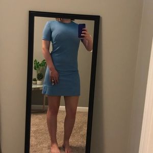 Vintage hand sewn pin-striped dress